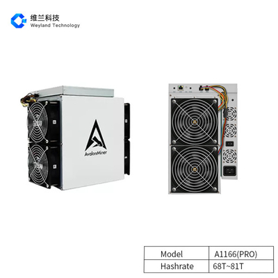 Bitcoin canaan avalon A1166 , Asic Avalonminer A1166Pro 68-81T
